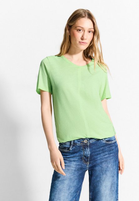 Cecil T-Shirt aus Jersey in Unifarbe günstig online kaufen
