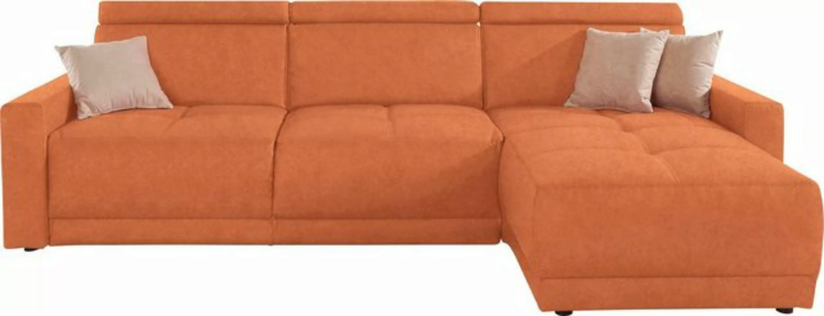 DOMO collection Ecksofa Ava L-Form, mit Recamiere, Federkern wahlweise mit günstig online kaufen