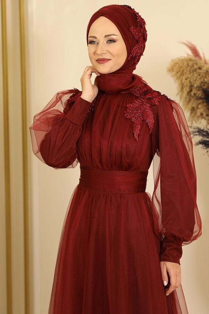 fashionshowcase Abendkleid Elegantes Glitzerndes Tüllkleid - günstig online kaufen
