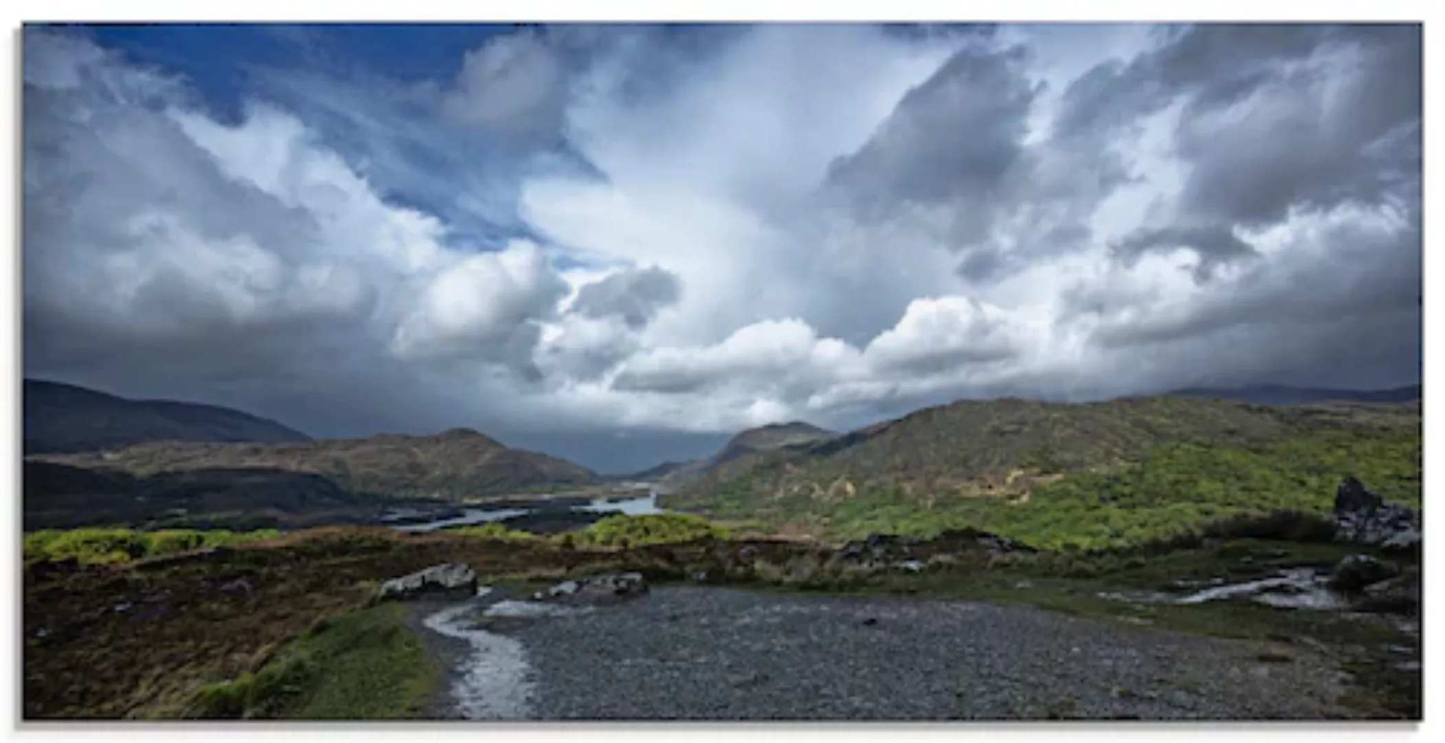 Artland Glasbild "Irland - Natur pur", Europa, (1 St.), in verschiedenen Gr günstig online kaufen