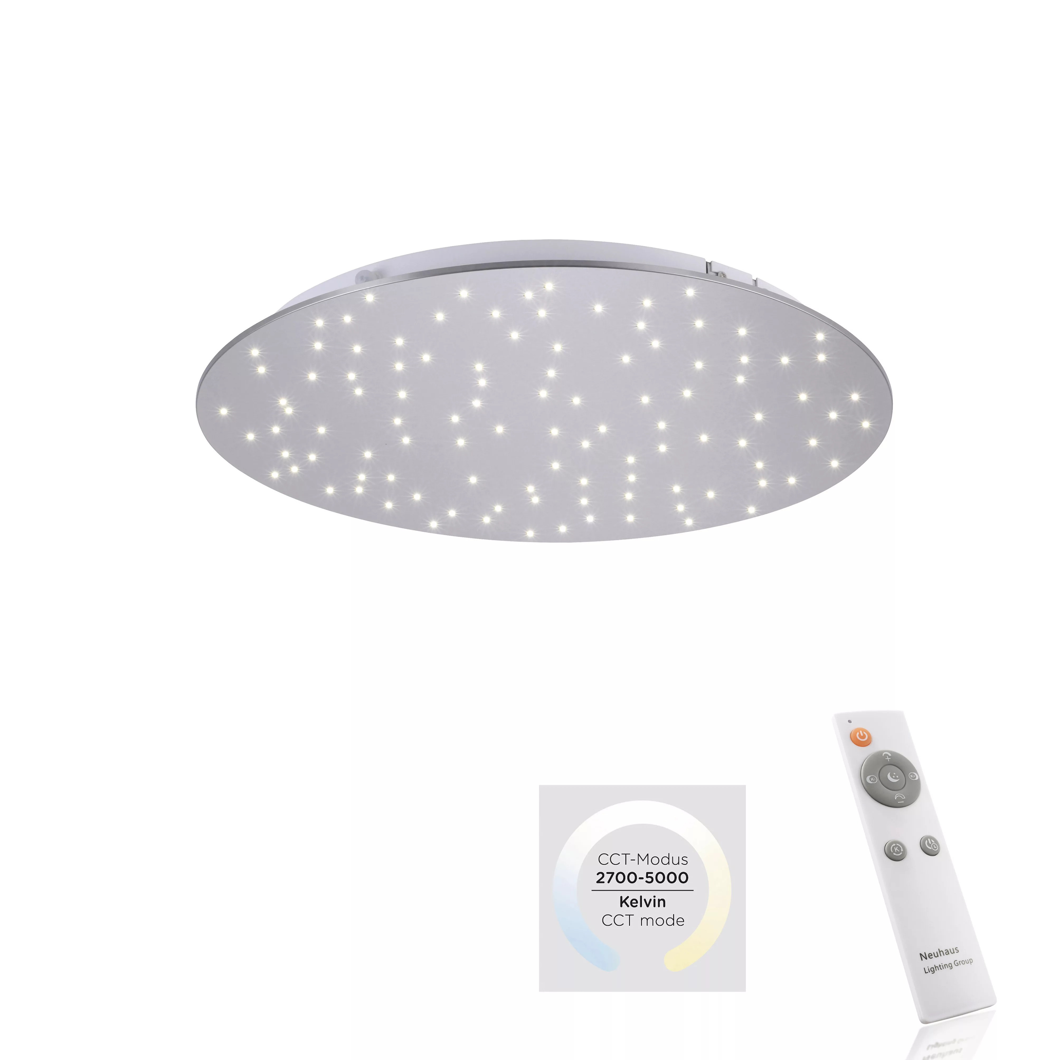 JUST LIGHT LED Deckenleuchte »SPARKLE«, 1 flammig, Leuchtmittel LED-Board günstig online kaufen