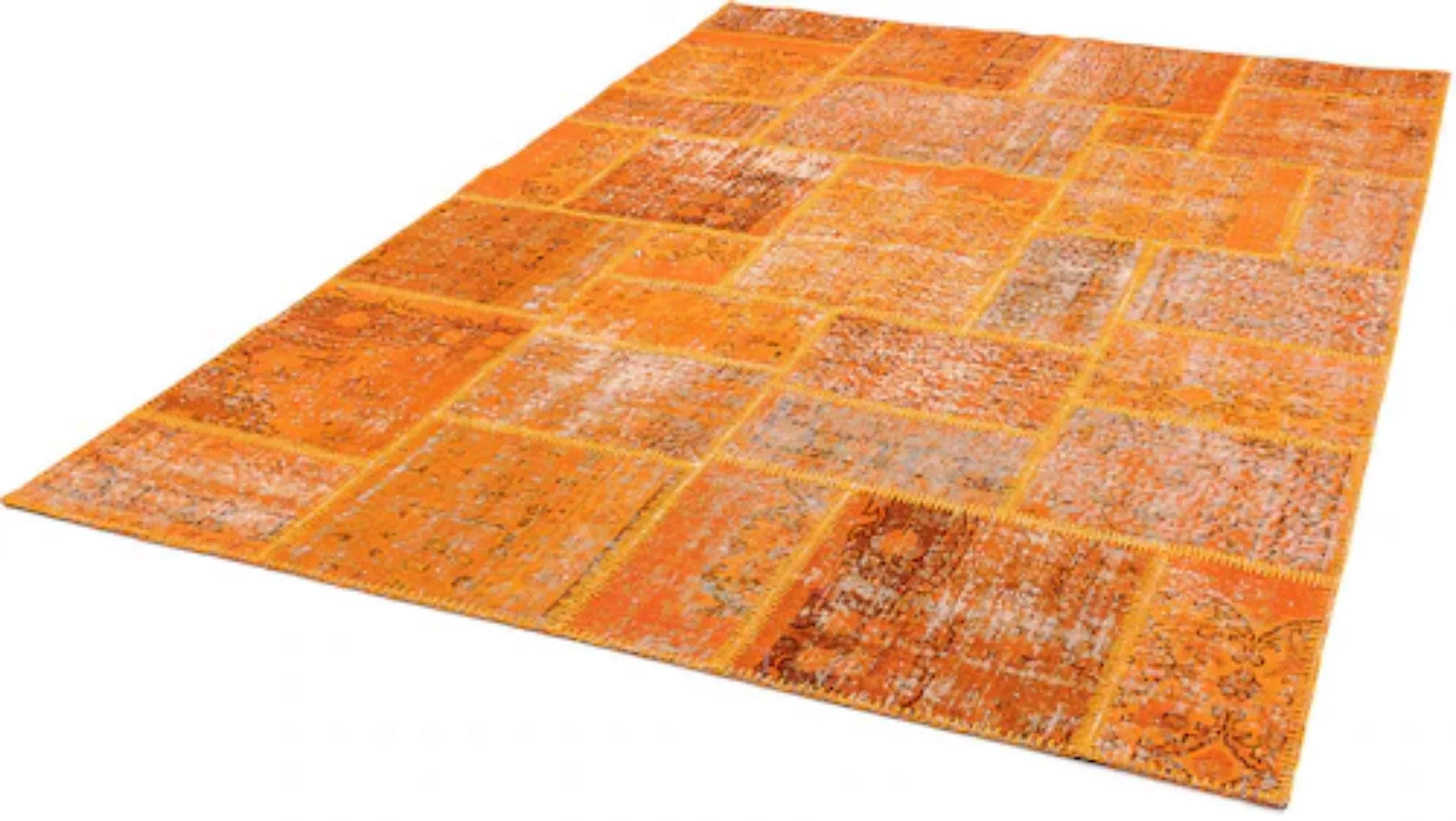 morgenland Wollteppich »Patchwork Patchwork 300 x 250 cm«, rechteckig günstig online kaufen