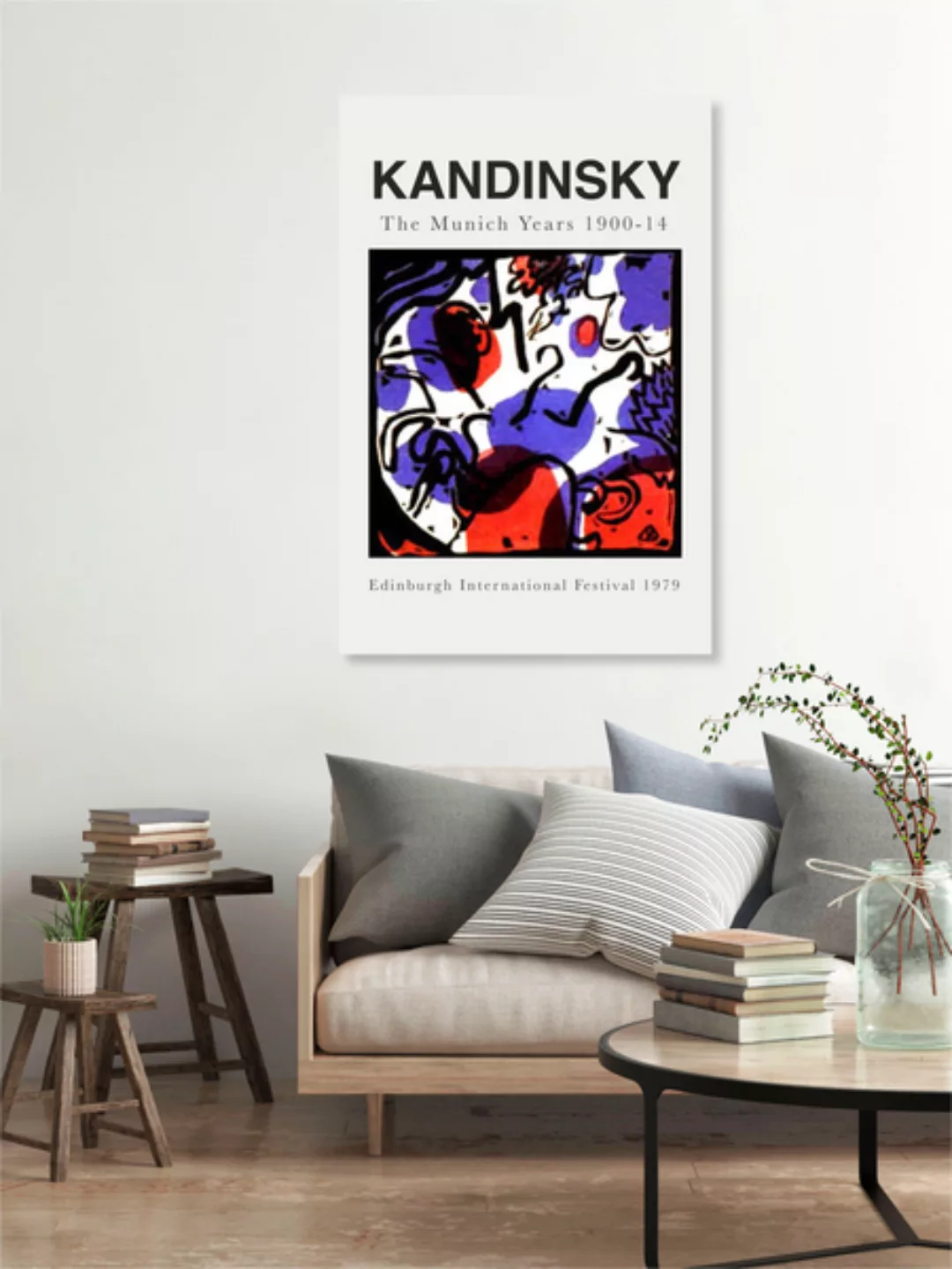 Poster / Leinwandbild - Kandinsky - The Munich Years 1900-14 günstig online kaufen