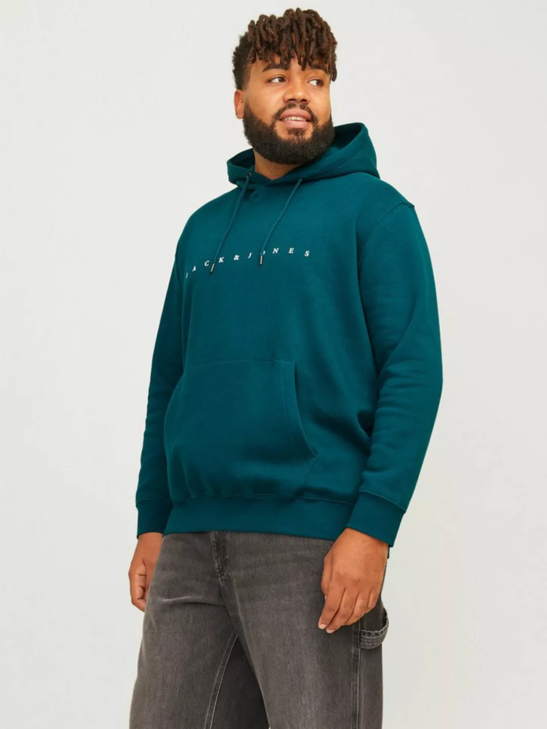 Jack & Jones PlusSize Kapuzensweatshirt JJESTAR JJ SWEAT HOOD NOOS PLS mit günstig online kaufen