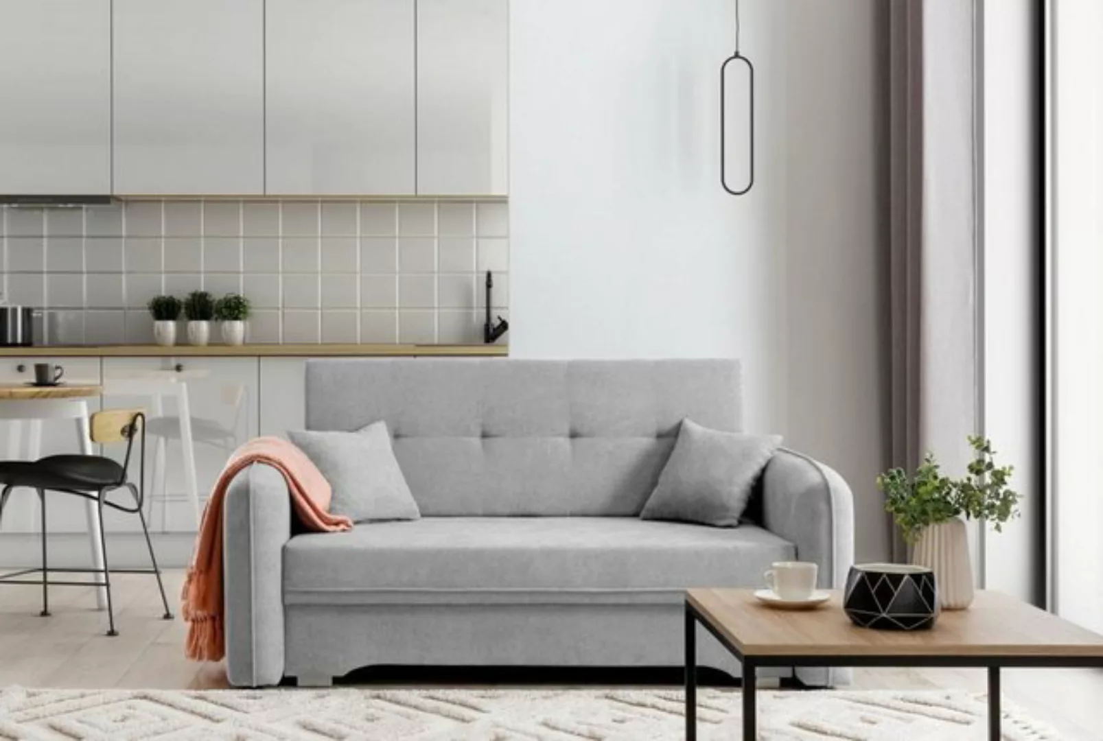 Luxusbetten24 Schlafsofa Designer Sofa Elayn, mit Schlaffunktion günstig online kaufen