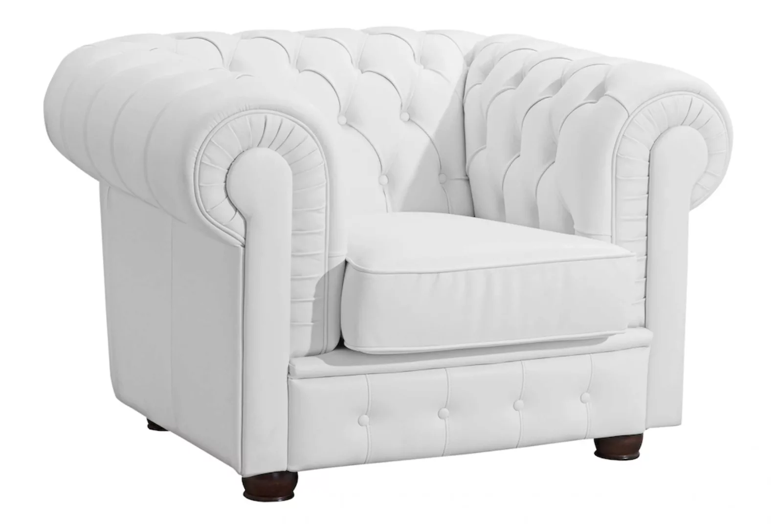 Max Winzer® Chesterfield-Sessel »Windsor, Loungesessel«, mit edler Knopfhef günstig online kaufen