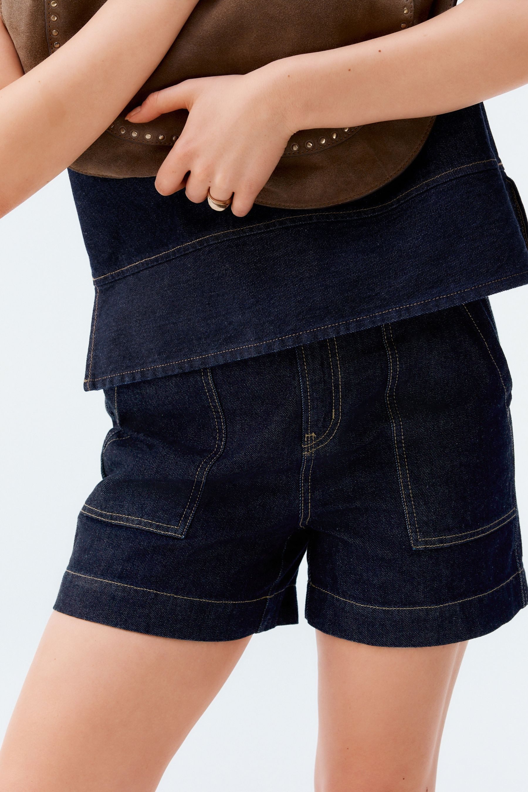 Next Jeansshorts Leichte Utility-Denimshorts aus 100 % günstig online kaufen