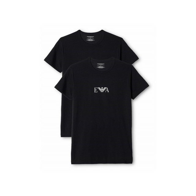 Emporio Armani T-Shirt uni regular fit (1-tlg., keine Angabe) günstig online kaufen