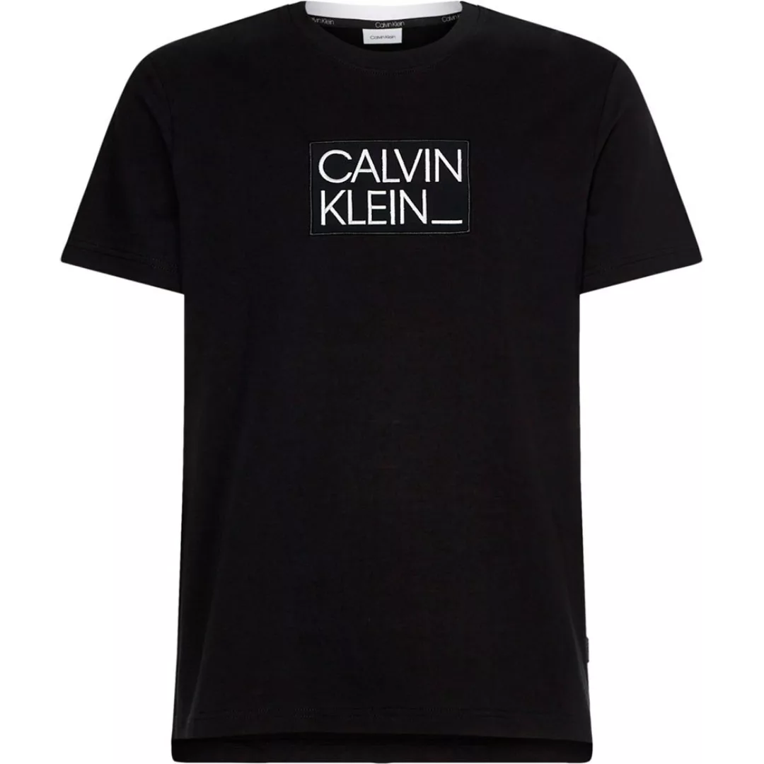 Calvin Klein Badge Box Logo Kurzärmeliges T-shirt XL Ck Black günstig online kaufen