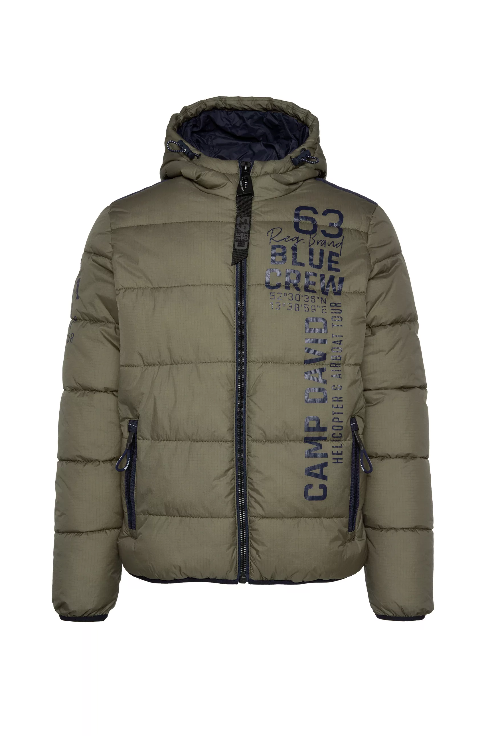 CAMP DAVID Outdoorjacke mit Windbreaker-Bündchen im Ärmel günstig online kaufen