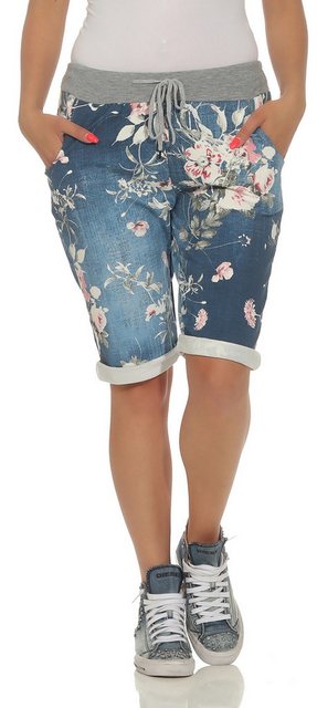 CLEO STYLE Sweatbermudas Bermuda Damen 30 Modell 1 36-40 günstig online kaufen