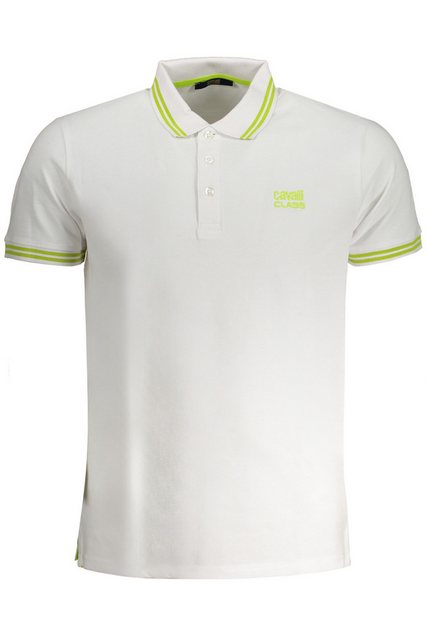 Cavalli Class Poloshirt Elegantes Herren Poloshirt Weiß mit günstig online kaufen