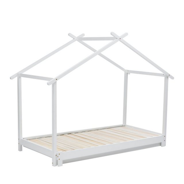 REDOM Kinderbett Hausbett (90 /180 x 190cm Holz Kinderbett für Jungen & Mäd günstig online kaufen