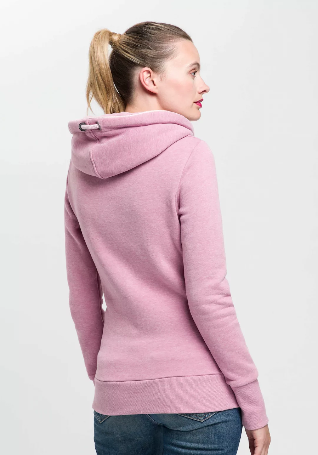 Ragwear Kapuzensweatshirt "GRIPYBUTTON", Sweater mit rustikalen Kordel-Akze günstig online kaufen
