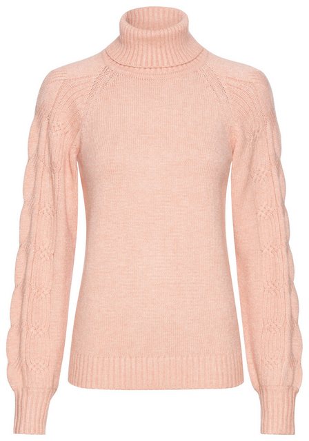 Laura Scott Ajourpullover mit Ajourärmeln-NEUE KOLLEKTION günstig online kaufen