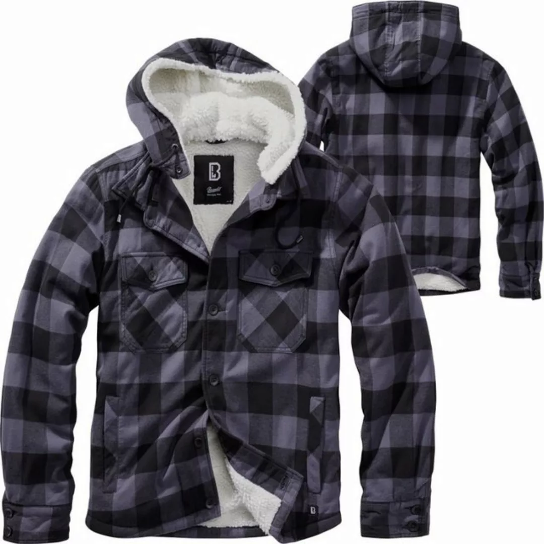 Brandit Outdoorjacke Brandit Lumber Check Shirt Hooded günstig online kaufen