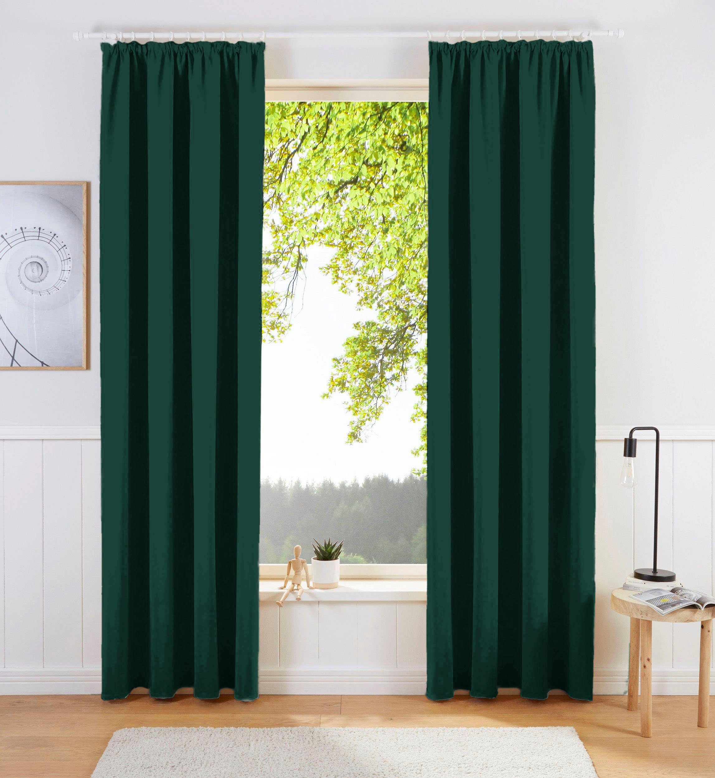 my home Gardine SOLA, Kräuselband (1 günstig online kaufen