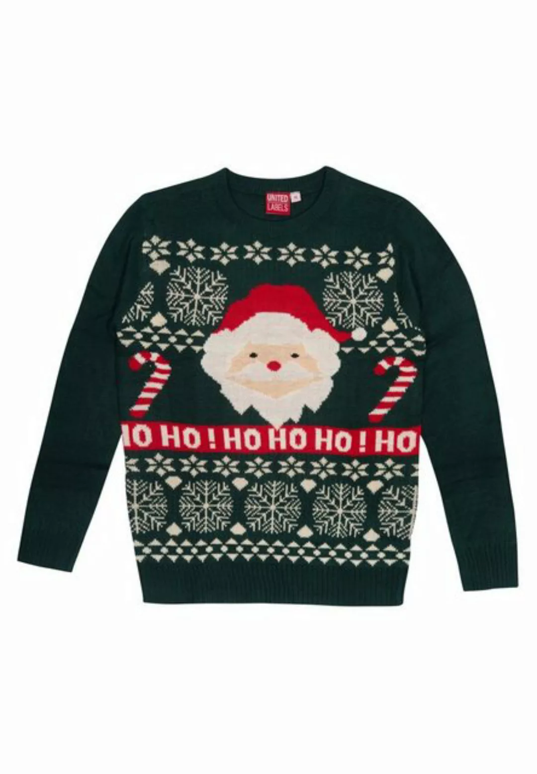 United Labels® Weihnachtspullover Weihnachtsmann Ugly Christmas Sweater günstig online kaufen