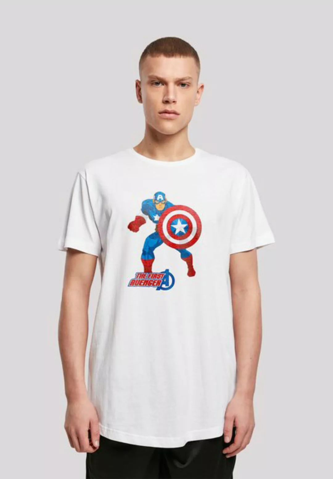 F4NT4STIC T-Shirt Captain America The First Avenger Print günstig online kaufen