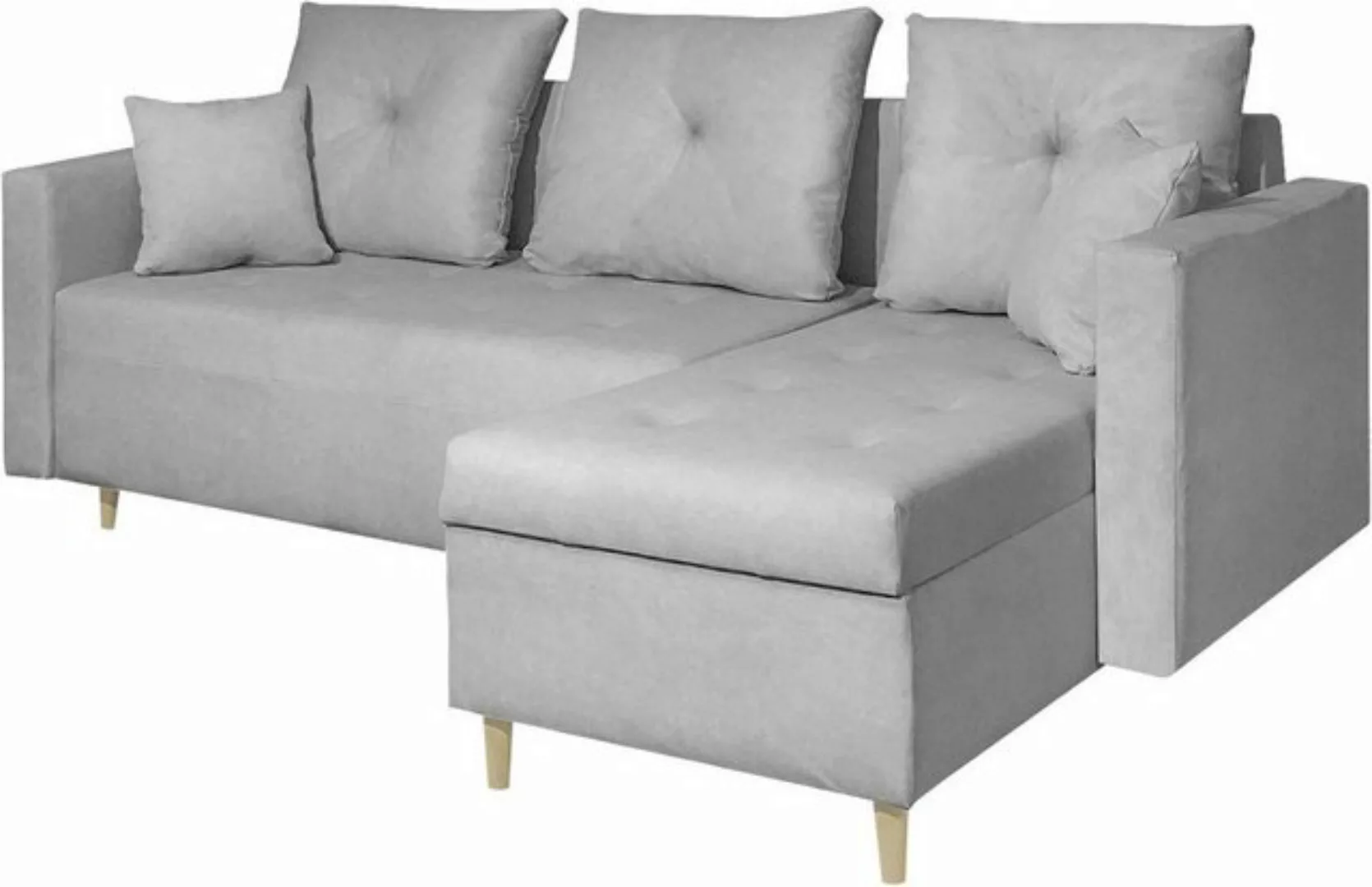 MARPUR Ecksofa OTTO I, Polstercouch L-Form, inklusive Bettfunktion, mit Bet günstig online kaufen