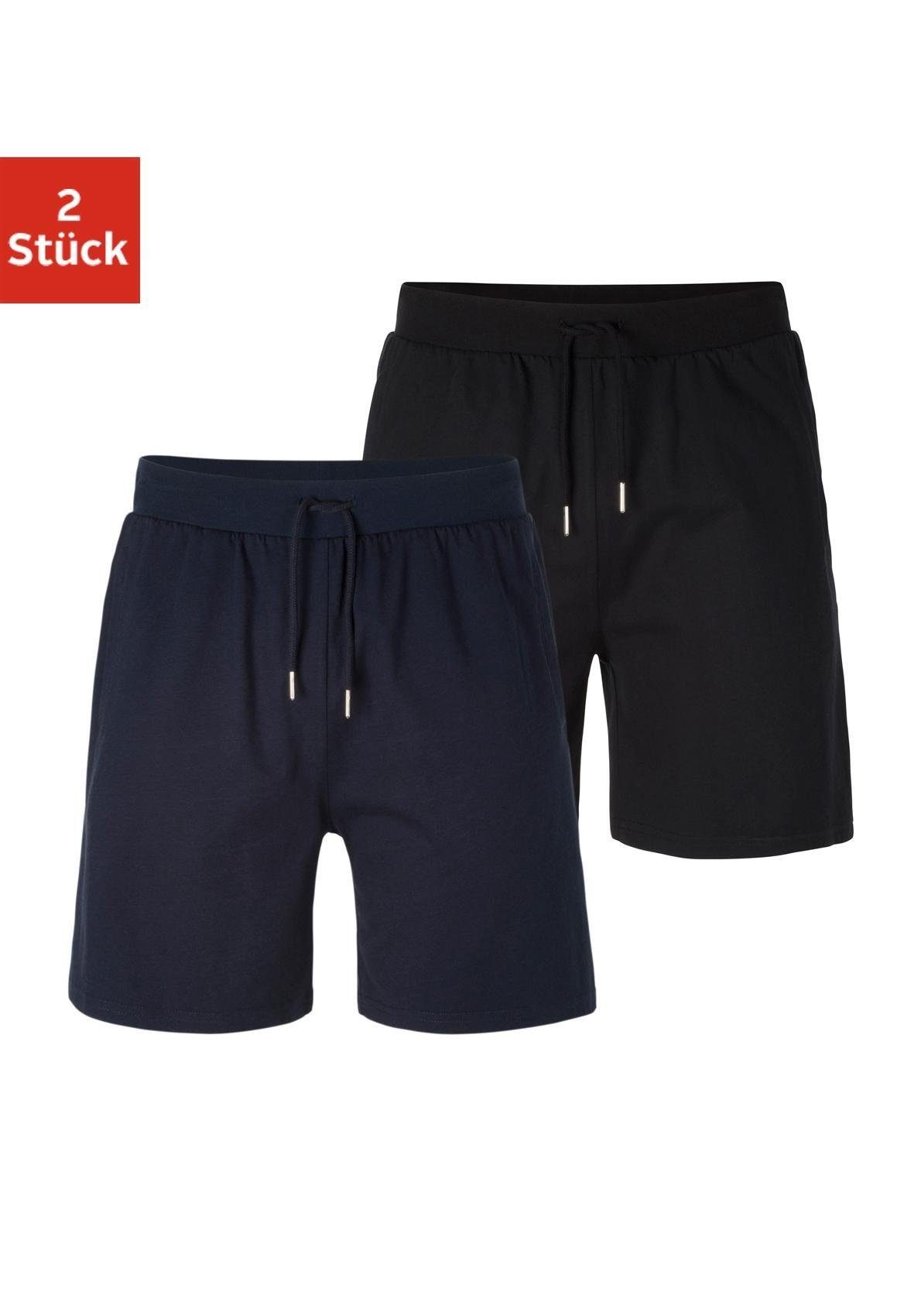 AUTHENTIC LE JOGGER Schlafshorts "kurze Relaxshort, mit Kordel, Jogginghose günstig online kaufen