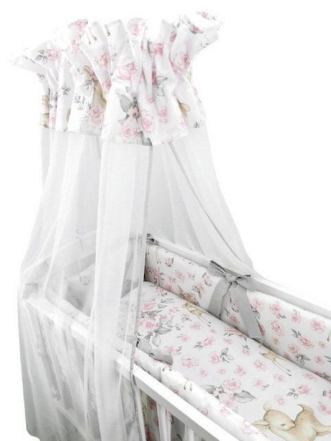 Babyhafen Beistellbett Babybett Stillbett 90 × 40 Design REHE inkl. Rollens günstig online kaufen