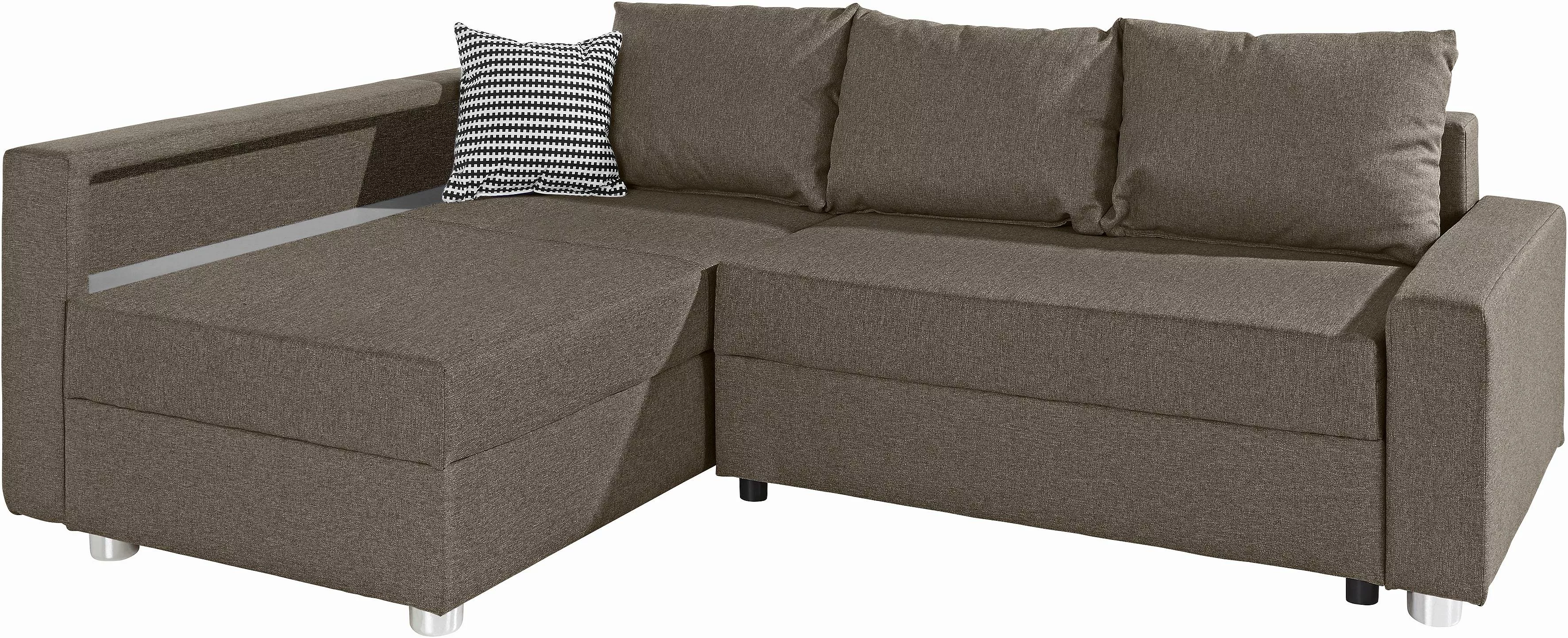 COLLECTION AB Ecksofa »Relax L-Form«, inklusive Bettfunktion, Federkern, wa günstig online kaufen