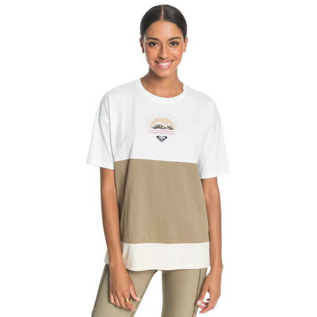 Roxy Addctd To Joy Ii Kurzärmeliges T-shirt L Bright White günstig online kaufen