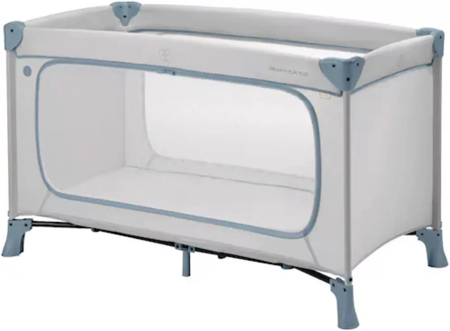 Hauck Baby-Reisebett »Dream N Play Plus, Dusty Blue«, Vorderausstieg günstig online kaufen