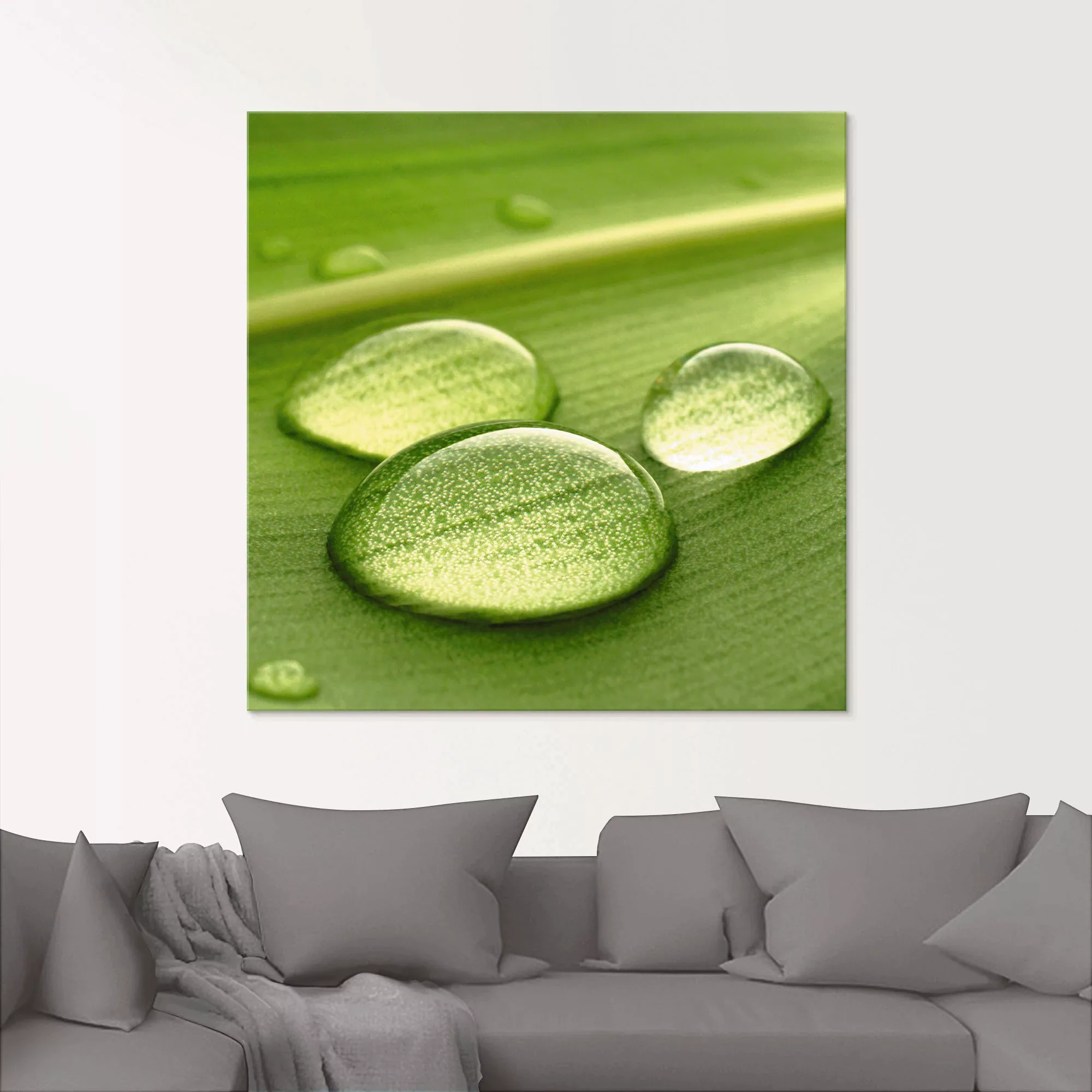 Artland Glasbild "Wassertropfen", Zen, (1 St.), in verschiedenen Größen günstig online kaufen