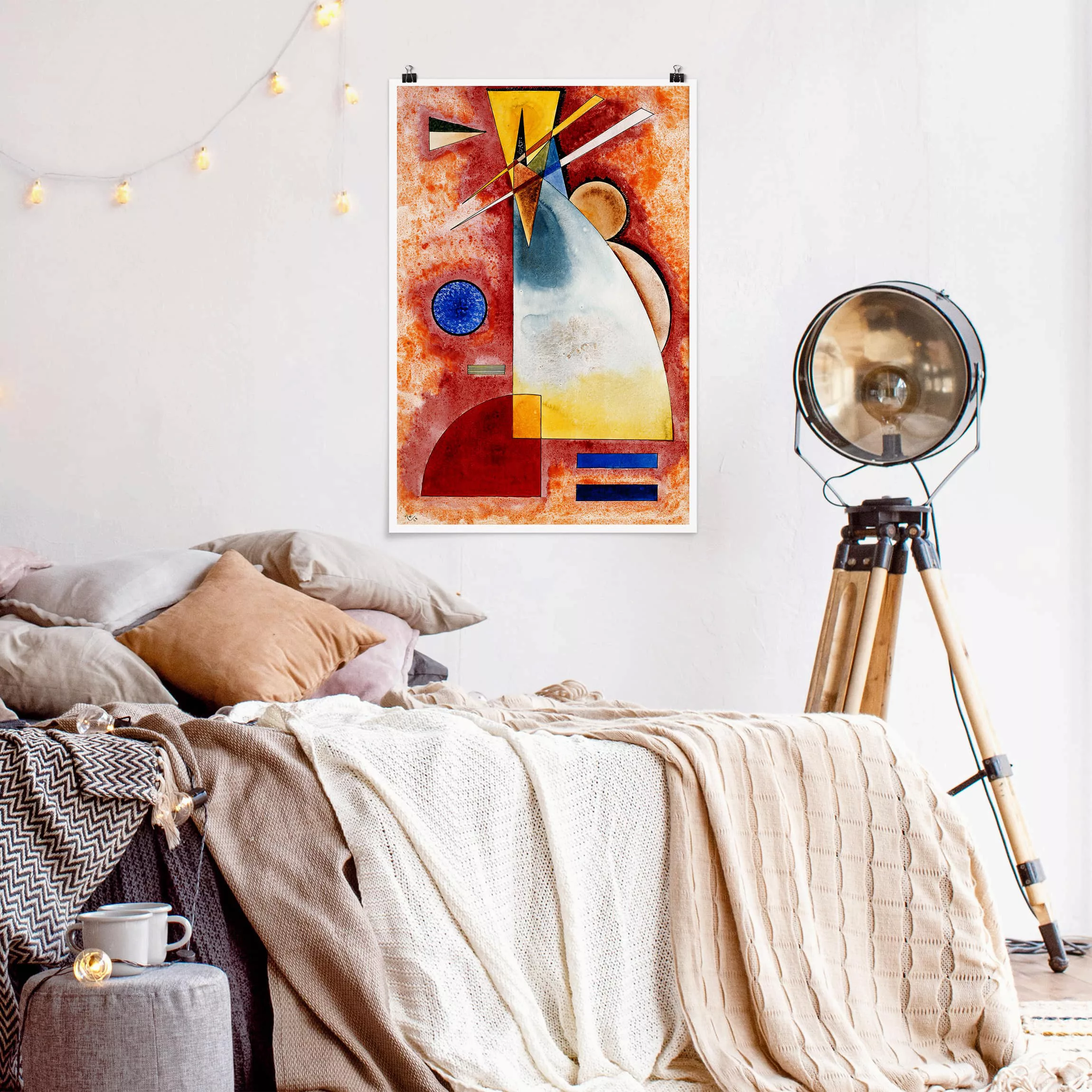 Poster Kunstdruck - Hochformat Wassily Kandinsky - Ineinander günstig online kaufen