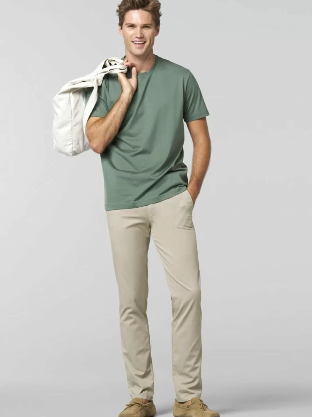 Meyer Chino Bonn Beige  - Größe 56 günstig online kaufen