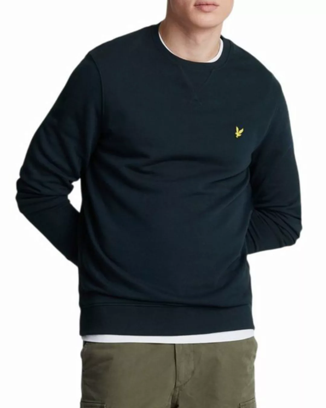 Lyle & Scott Sweat Crewneck Dark Navy - Größe XXL günstig online kaufen