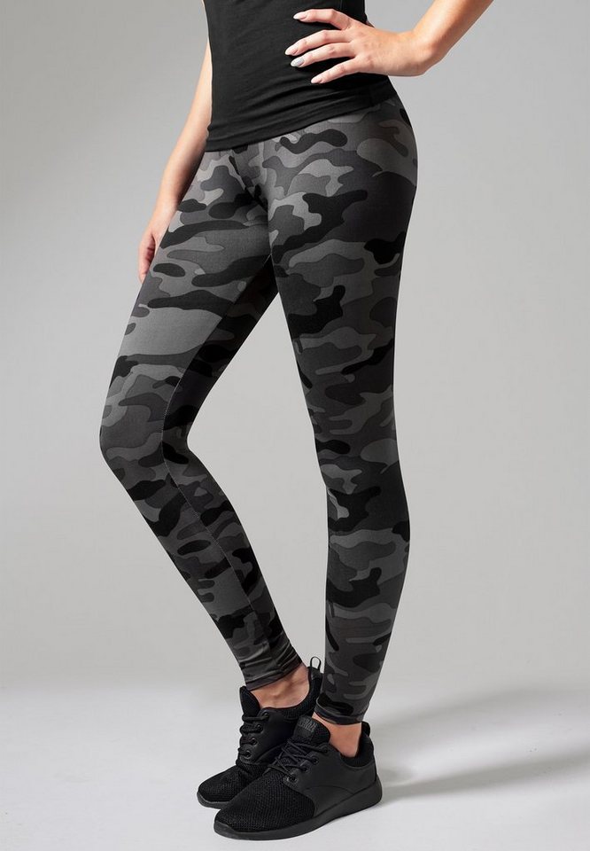 URBAN CLASSICS Leggings TB1331 - Ladies Camo Leggings dark camo S günstig online kaufen