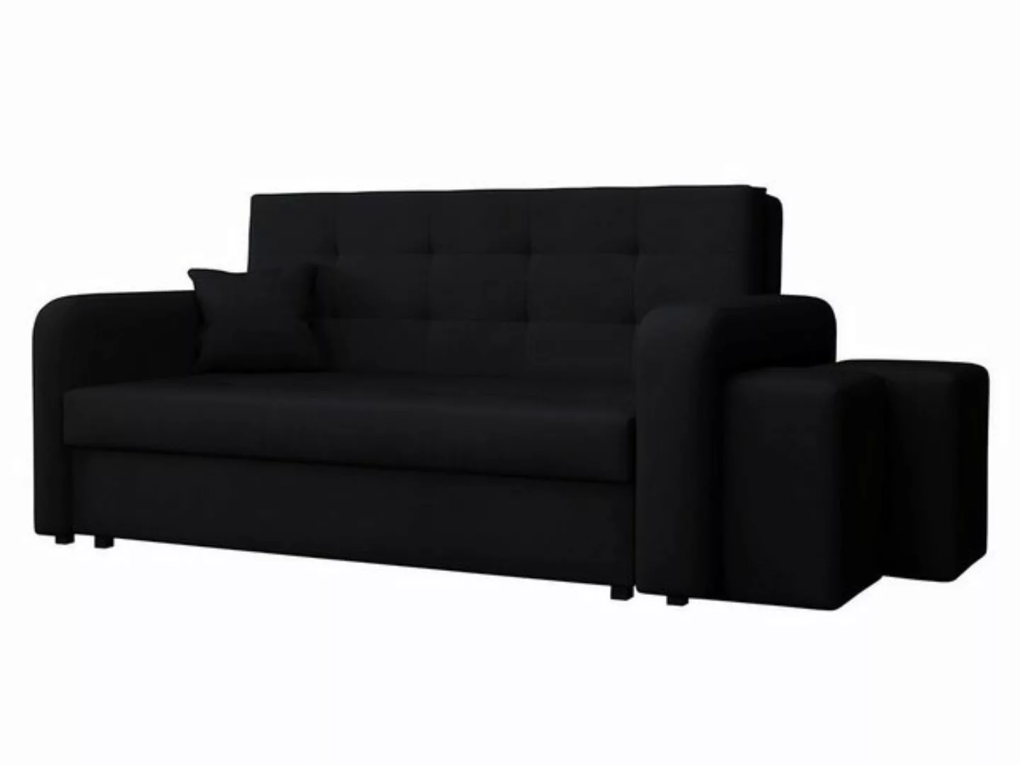 MIRJAN24 Schlafsofa Viva Home III, mit Polsterhocker (2 Stück), 3 Sitzer, m günstig online kaufen