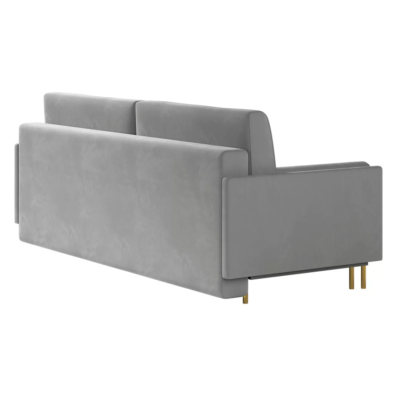 Ausklappbares Sofa Santana, grau, 212x96x87, Polsterstoffe (RI91) günstig online kaufen