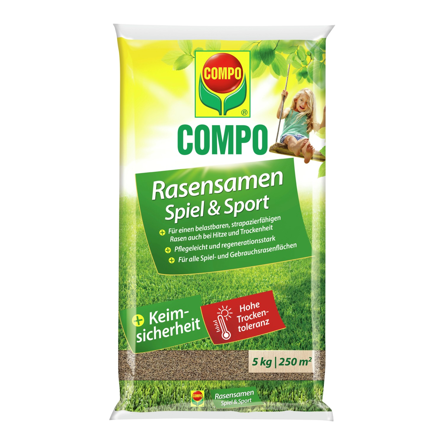 Compo Rasensamen Spiel & Sport 5 kg günstig online kaufen