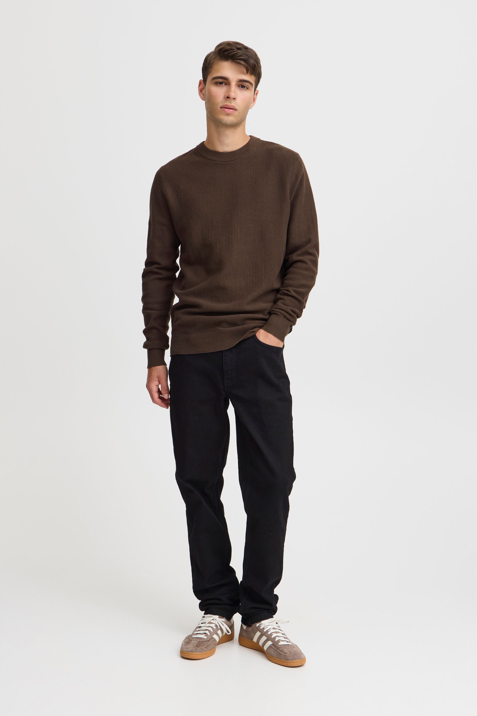 Casual Friday Strickpullover CFKARL 0160 structured crew neck knit modische günstig online kaufen