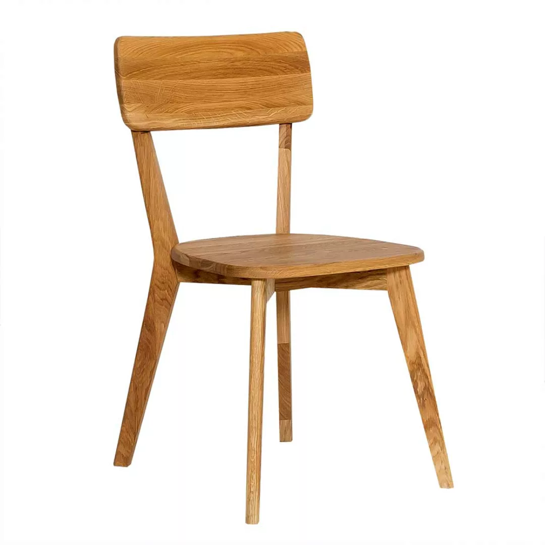 Stuhl Massivholz Eiche geölt modernem Design günstig online kaufen