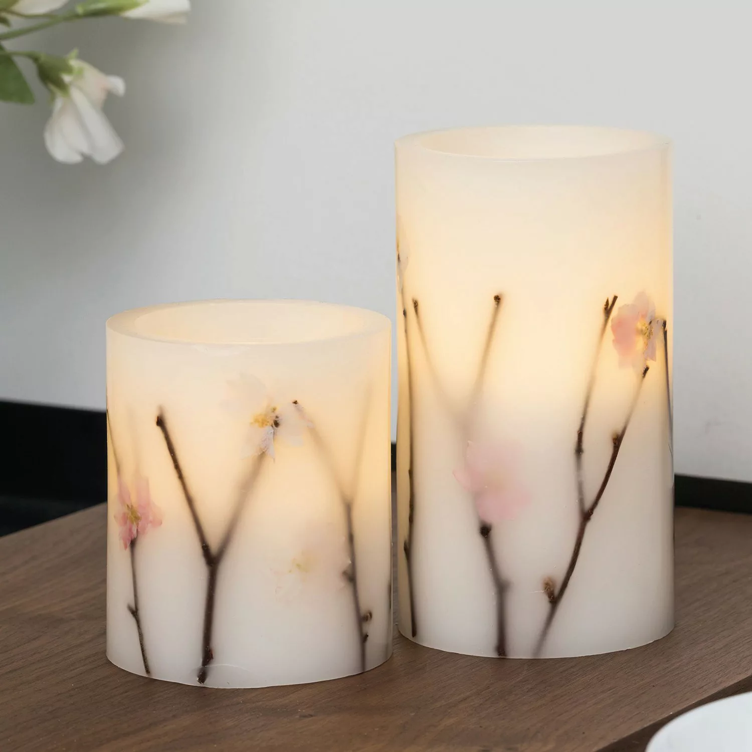 Pauleen LED-Kerze "Shiny Blossom Candle 2er Set" günstig online kaufen