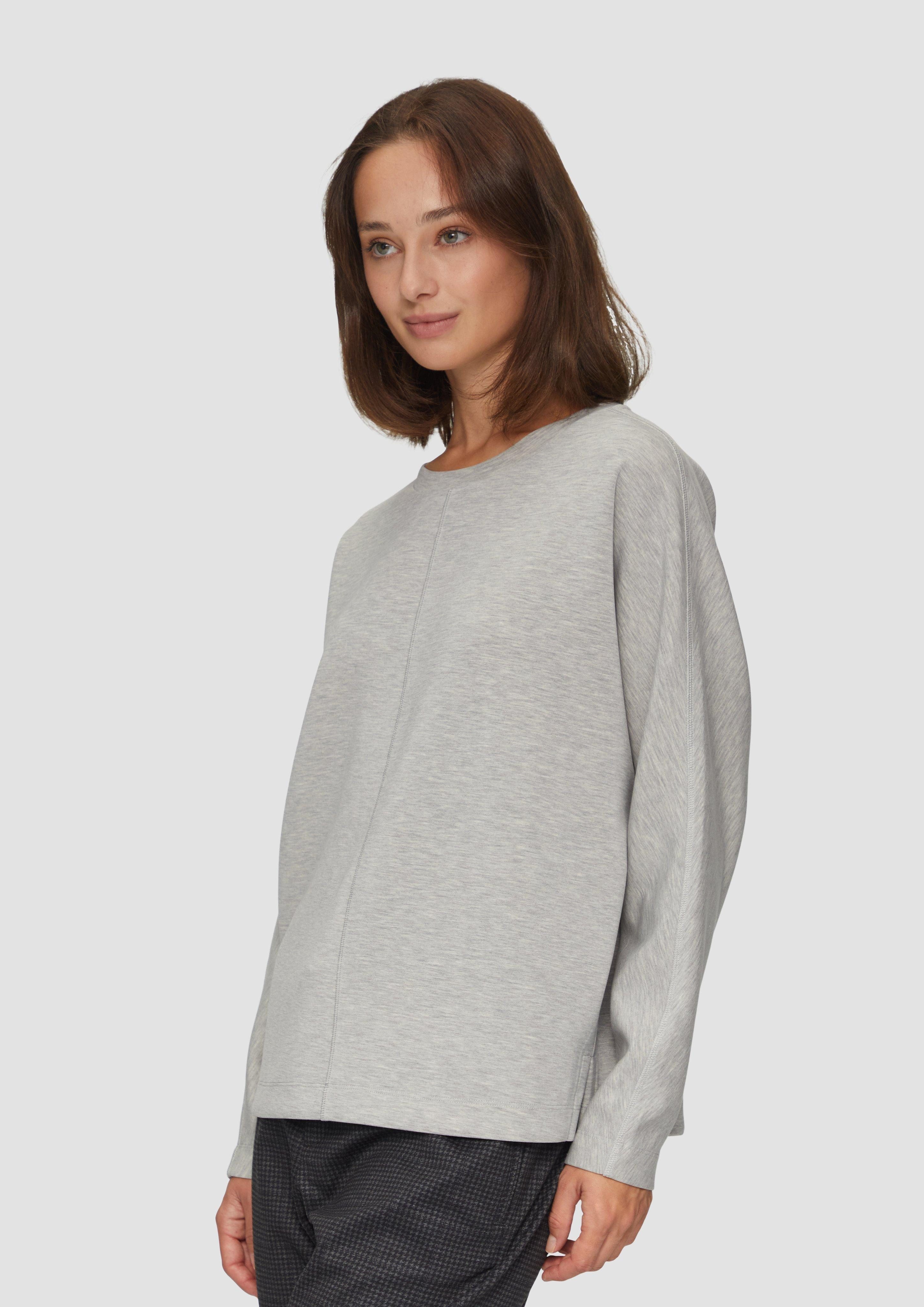 s.Oliver Sweatshirt Sweatshirt aus Scuba mit günstig online kaufen