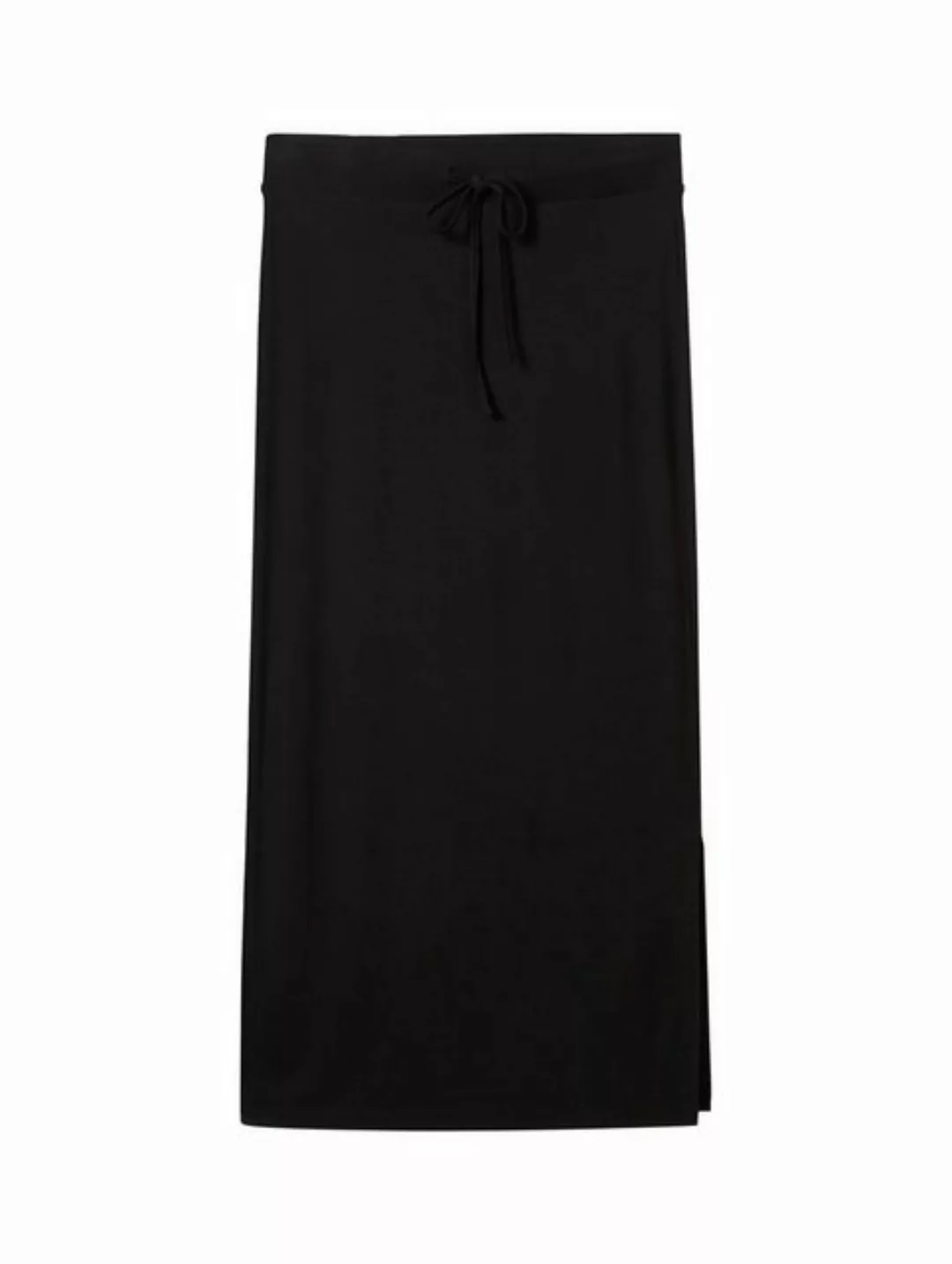 TOM TAILOR Sommerrock easy jersey skirt, deep black günstig online kaufen