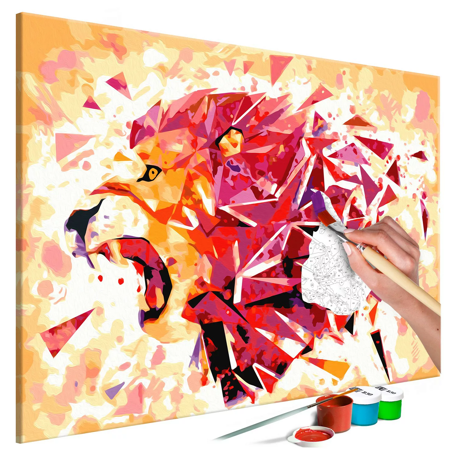 home24 Bild Abstract Lion günstig online kaufen