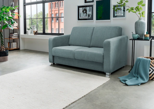 INOSIGN Schlafsofa »Mia Problemlöser Sofa, Einzelauszug, Bettsofa, zeitlos günstig online kaufen