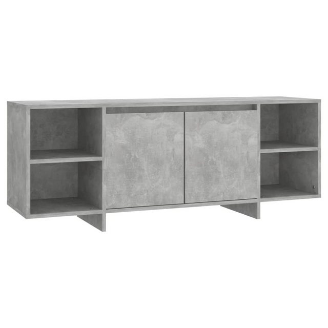 furnicato TV-Schrank Betongrau 130x35x50 cm Holzwerkstoff (1-St) günstig online kaufen