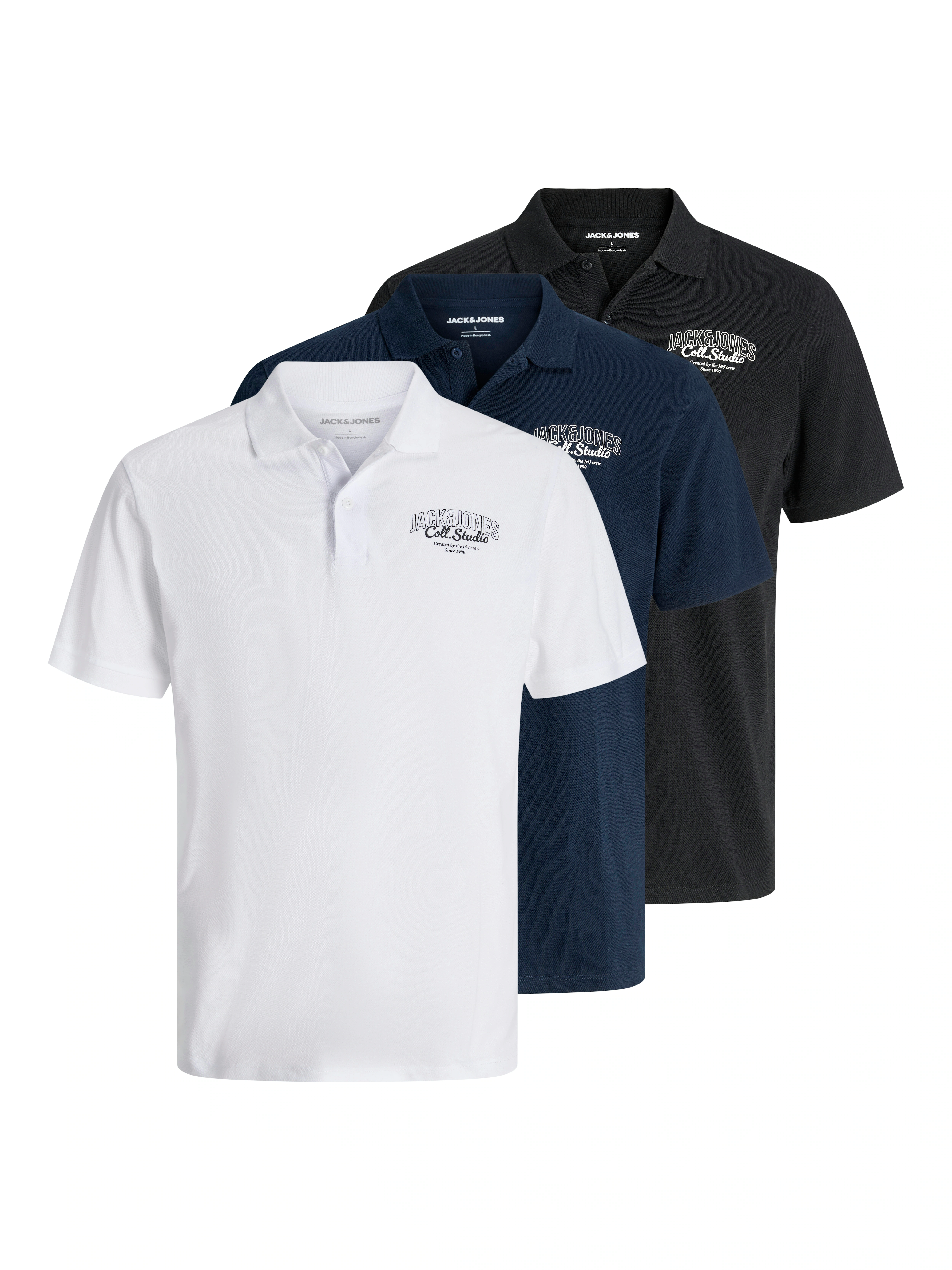 Jack & Jones Poloshirt "JJMAKOTO POLO SS 3PK MP" günstig online kaufen