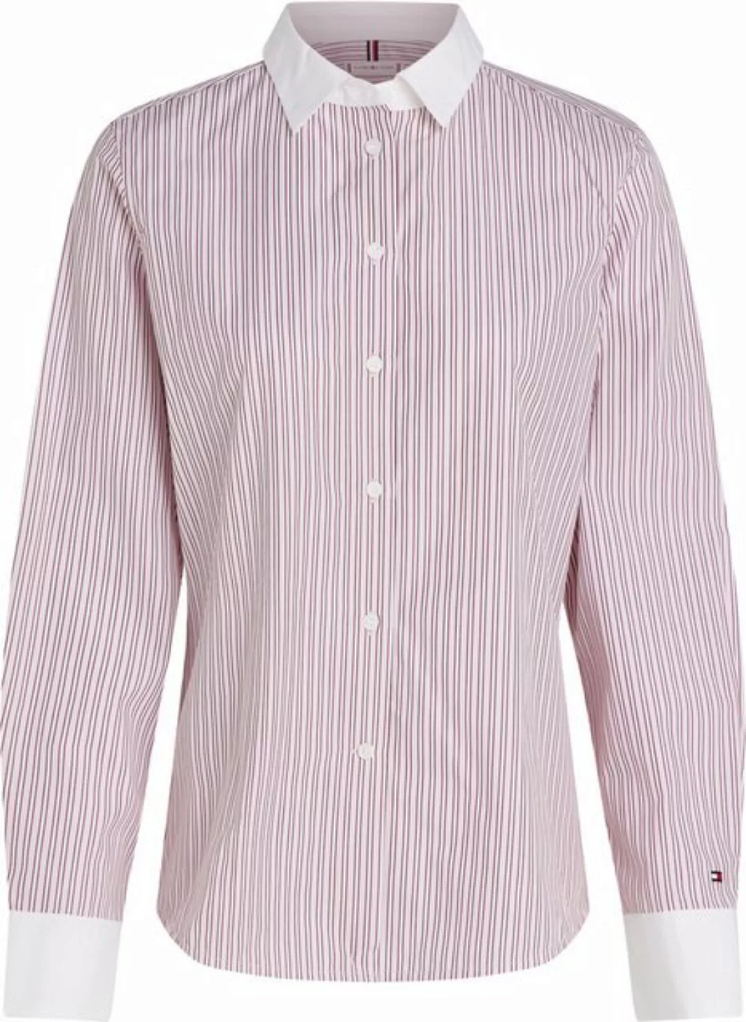 Tommy Hilfiger Hemdbluse STRIPE REGULAR SHIRT mit Streifendessin günstig online kaufen