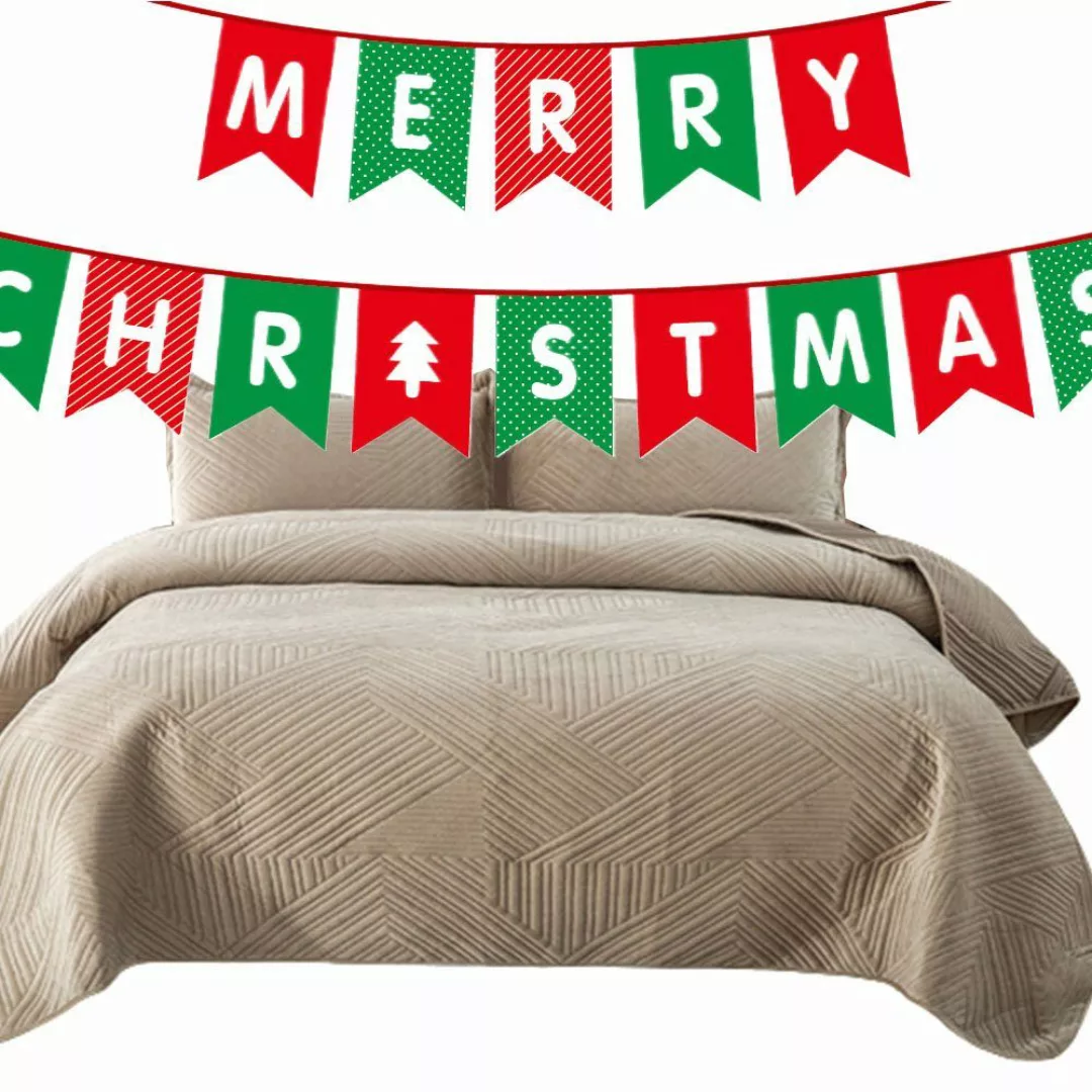 FELIXLEO Bettwäsche Tagesdecke Stepp Kristallsamt mit günstig online kaufen