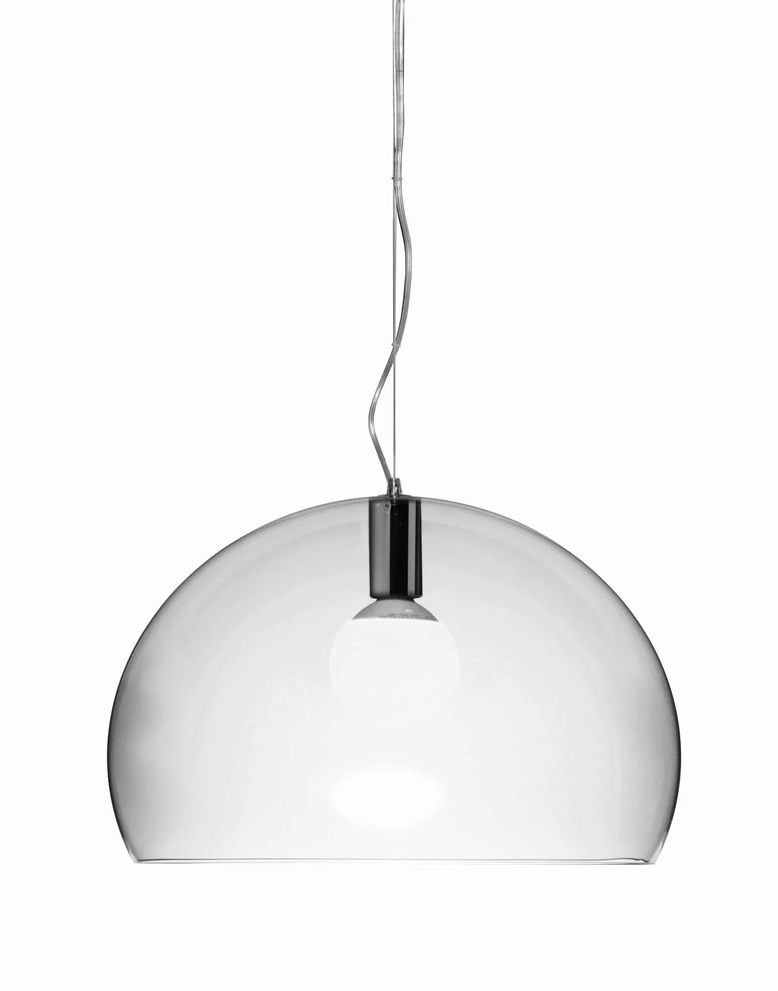 Kartell FL/Y - LED-Pendellampe, transparent günstig online kaufen