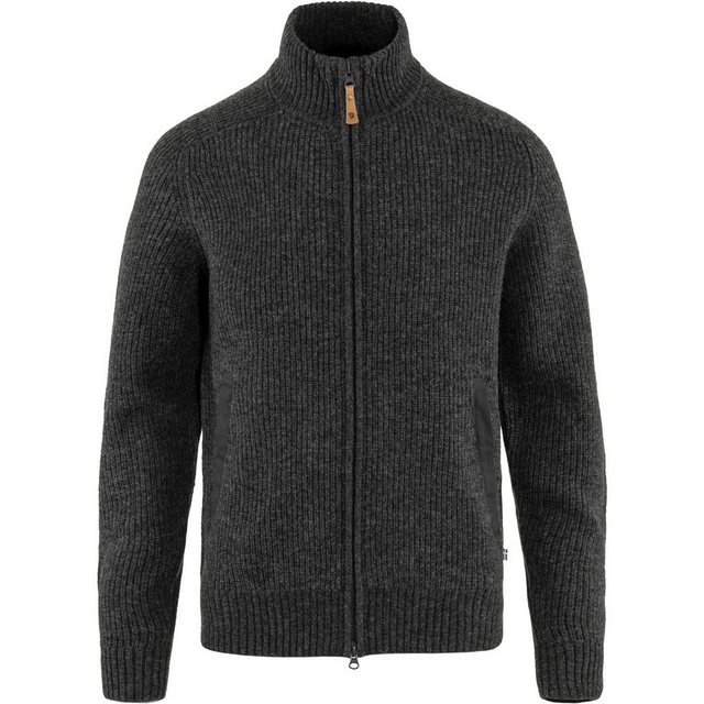 Fjällräven Sweatshirt Övik Zip Cardigan Knit M Dark Grey günstig online kaufen